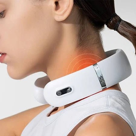 Masajeador de Cuello Inteligente - Alivio del Dolor Cervical con Tecnología Avanzada - Tienda Online
