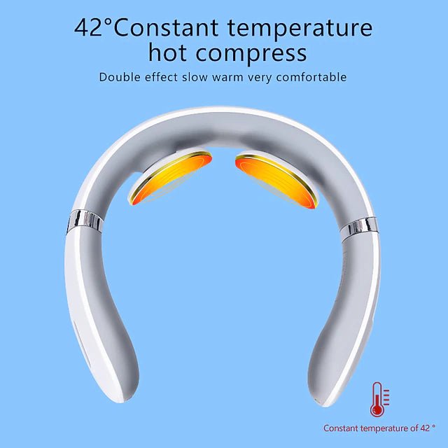 Masajeador de Cuello Inteligente - Alivio del Dolor Cervical con Tecnología Avanzada - Tienda Online