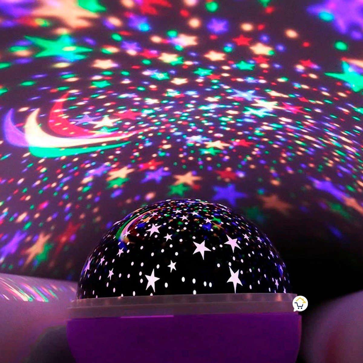 Proyector de Estrellas LED Galaxia - Lámpara Nocturna Universo - Tienda Online