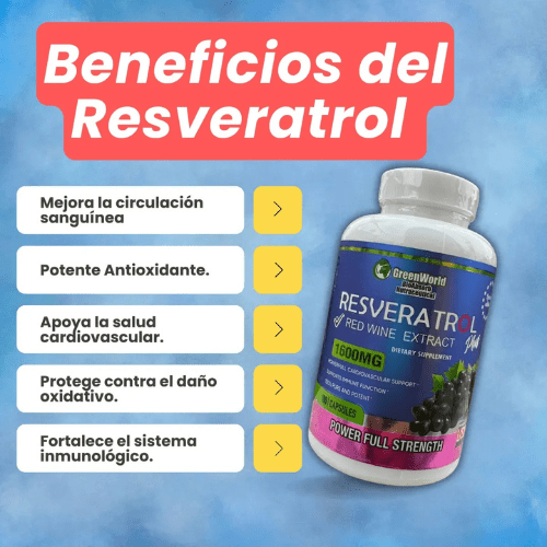 Resveratrol Plus Red Wine Extract - Tienda Online