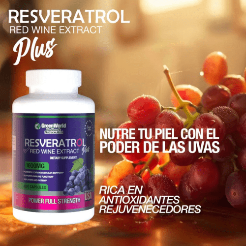 Resveratrol Plus Red Wine Extract - Tienda Online