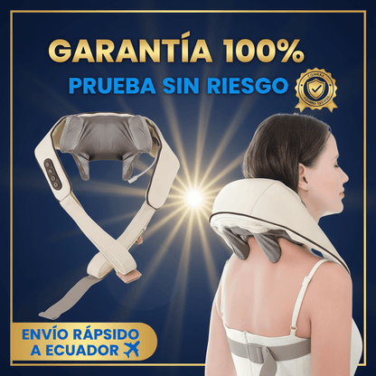 Masajeador de Cuello Eléctrico Inteligente - Alivio Instantáneo del Dolor Cervical y Estrés - Tienda Online