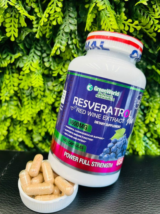 Resveratrol Plus Red Wine Extract - Tienda Online