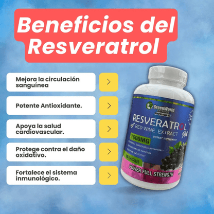 Resveratrol Plus Red Wine Extract - Tienda Online